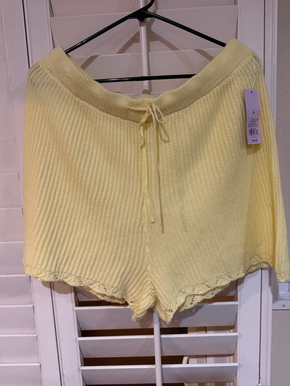 Wild Fable Yellow Knit Shorts💛